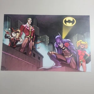 BATMAN - JOKER - IMPRESIÓN/PÓSTER HARLEY QUINN 11X17 - Imagen 1 de 5