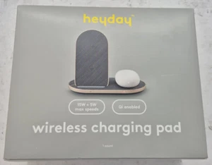 Qi 2-in-1 Wireless Charger - Heyday Night Gray - Picture 1 of 4