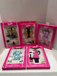 Lot of 5 Barbie Fashion Avenue Boutique Outfits - Picture 1 of 6