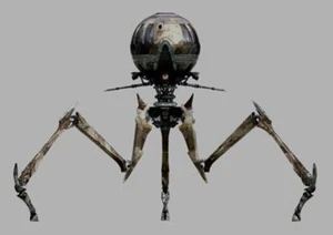 Octuptarra Combat Droid Star Wars Mahogany Wood Model New - Picture 1 of 1