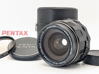 [N MINT+] Lente Gran Angular Pentax SMC Takumar 28mm f/3.5 MF M42 Desde Japón - Imagen 1 de 4