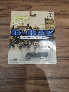 JOHNNY LIGHTNING WHITE LIGHTNING D-DAY WWII Willis Jeep RARE - Picture 1 of 4