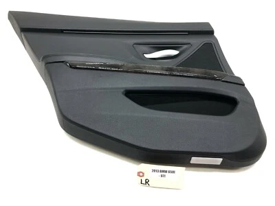 2012-2018 BMW 650I F06 ЛЕВЫЙ ВОДИТЕЛЬ ЗАДНЯЯ ВНУТРЕННЯЯ ДВЕРЬ КРЫШКА ПАНЕЛИ OEM. - Изображение 1 из 4