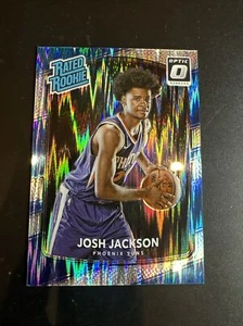 2017 Donruss Optic Josh Jackson RATED ROOKIE SHOCK Phoenix Suns #197 - Picture 1 of 2
