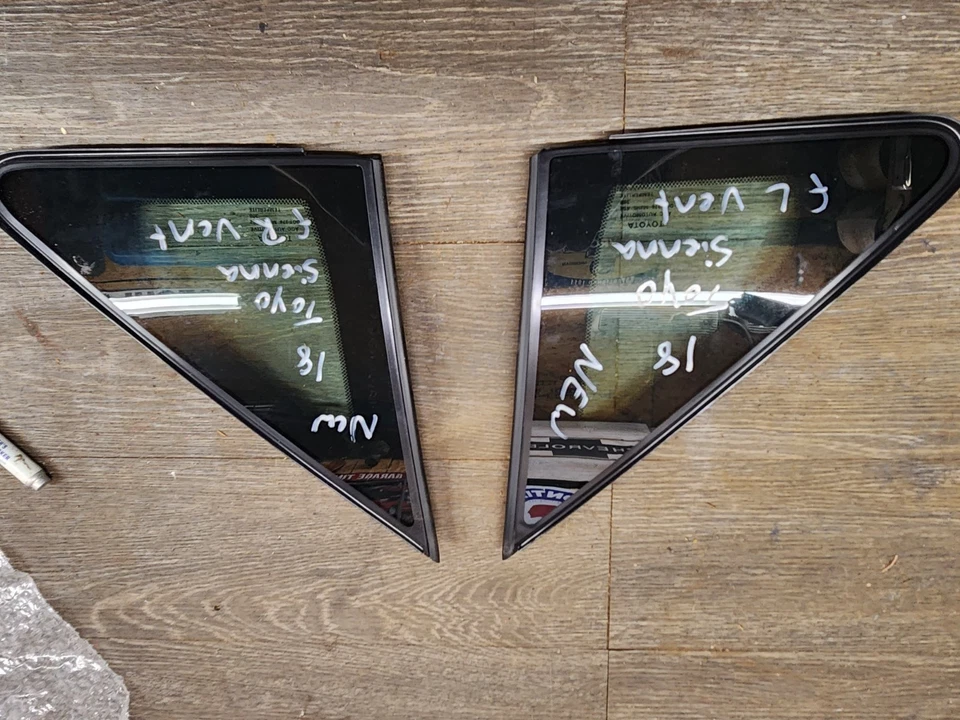 2015-2017 Toyota Camry traseiro direito passageiro lateral quarto janela vidro de ventilação fabricante de equipamento original - Imagem 1 de 1