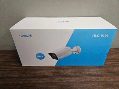 Reolink RLC-811A Smart 4K PoE Camera with 5× Optical Zoom Two-Way Audio New - Image 1 of 4