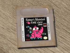 Boomer's Adventure in ASMIK World Nintendo Game Boy Cleaned & Tested Authentic - Picture 1 of 2
