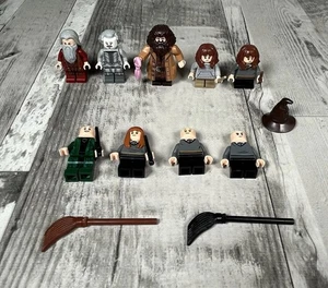 Harry Potter Genuine Lego Minifigure Mixed Lot x 9 With Accessories - Picture 1 of 21