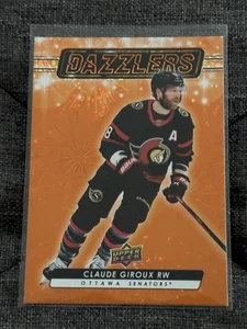 2023-24 Upper Deck Series 2 - Dazzlers Claude Giroux #DZ-96 Orange - Picture 1 of 1