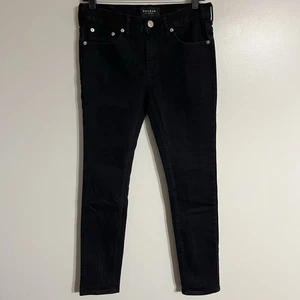 Pantalones de mezclilla ajustados para mujer Pacsun negros bajos rosa talla 28 X 30 Rockstar Skater - Imagen 1 de 13