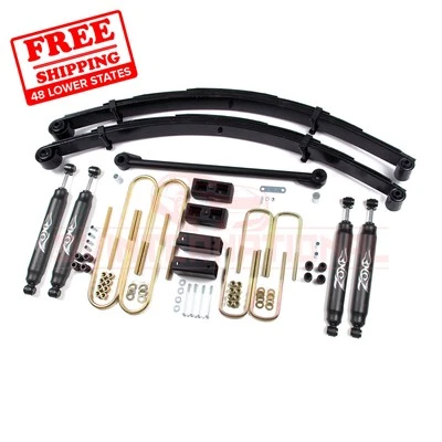 Zone Offroad 4" Lift Kit for Ford F250/F350 2000-04 4WD Gas/Diesel; Nitro Shocks - Image 1 of 3