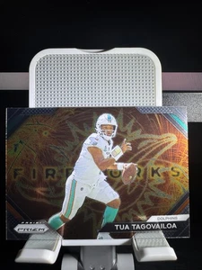 2023 Panini Prizm Fireworks Tua Tagovailoa #F-3 Miami Dolphins - Picture 1 of 2
