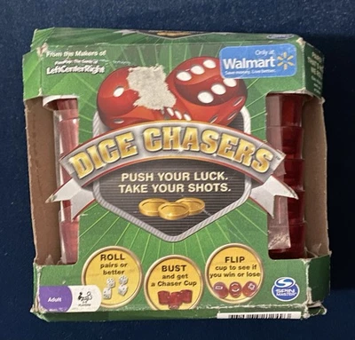 Drinking Game Dice Chasers Dice Game Push Your Luck Take Your Shots New - Image 1 of 2