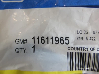 ARANDELA DE MONTAJE DE EJE GM ORIGINAL 11611965 ¡¡SE ENVÍA AL DÍA SIGUIENTE!!! Foto 1 de 2