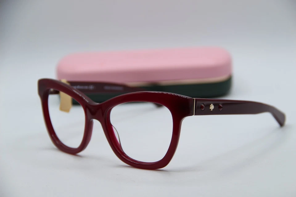 GAFAS KATE SPADE NEW YORK KRISSY/S 0S1K BORGOÑA MONTURAS AUTÉNTICAS 52-19 Foto 1 de 4