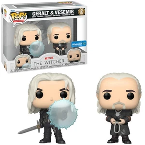*IN HAND* Funko Pop! THE WITCHER NETFLIX Geralt And Vesemir 2pk WALMART - Picture 1 of 1