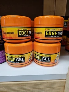2 Stück AllDay Locks Edge Gel für Haare 10 Oz. bändigt Frizz glättet kontrolliert Glanz - Bild 1 von 3