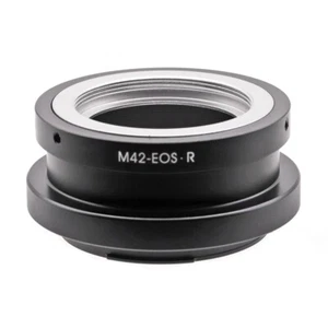 Anello adattatore attacco obiettivo M42-EOS R per obiettivo M42 a per fotocamera EOS attacco RF - Foto 1 di 9