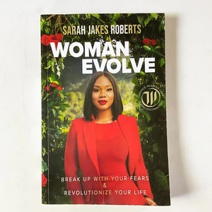 Woman Evolve ARC Sarah Jakes Roberts Self Discovery Faith and Healing Book - Imagen 1 de 18