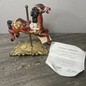 The American Carousel Horse By Tobin Fraley Limited Edition 1316/4500 - Picture 1 of 7