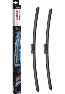 Audi TT Front Wiper Blade Set Windscreen 2006 to 2015 BOSCH AEROTWIN - Picture 1 of 11