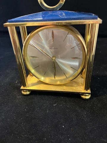 Vintage Bucherer, imhof 8 days mechanical working travel clock Cover