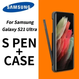 Étui étui officiel en silicone Samsung Galaxy S21 Ultra 5G stylet S stylo + LOT de conseils - Photo 1 sur 16