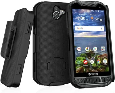 Case w/ Holster Clip for Kyocera DuraForce Pro 2 E6910 Supports 2.25" Duty Belt - Image 1 of 4