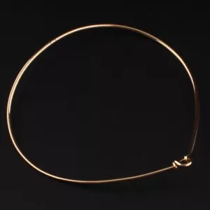 Georg Jensen Gold Neckring # 1174. 18 Carat Yellow Gold. Vivianna Torun. NEW! - Picture 1 of 4