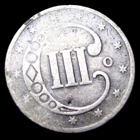 1851-O Silver Three Cent Piece ---- Nice Coin ---- #GG079 Cover