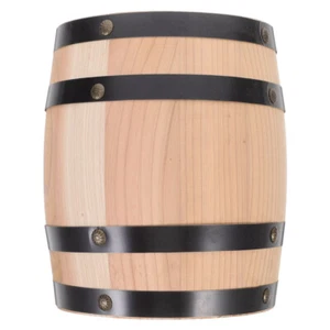 Adorno de barril de madera adorno de barril de vino whisky barril de madera decoración vino - Imagen 1 de 12