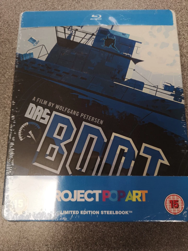 DAS BOOT - PROJECT POP ART LIMITED EDITION BLURAY STEELBOOK new sealed - Bild 1 von 1