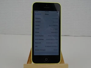 Apple iPhone 5C 16GB A1532 Yellow (Telus Koodo) (GSM)(CA) - Picture 1 of 15