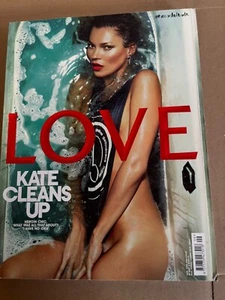 LOVE UK Magazine Issue 9 Spring / Summer 2013 Kate Moss - Picture 1 of 4