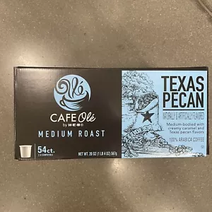 Café Ole by H‑E‑B Texas Pecan Single Serve Coffee Cups Value Pack 54 CT - Picture 1 of 3