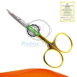 German Strabismus SuperCut Scissors 4” (10cm) CVD TC Inserted blades - Picture 1 of 1