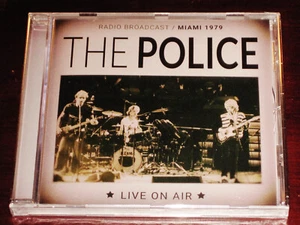 The Police Live On Air - Radio Broadcast Miami 1979 CD Laser Media UK LM4056 NEW - Picture 1 of 2