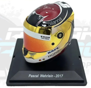 F1 Pascal Wehrlein Sauber-Ferrari 2017 Rare Helmet Scale 1:5 Formula 1+Magazine
