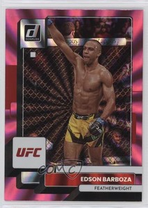 2023 Donruss UFC Holo Pink Laser Edson Barboza #180