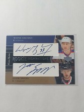 2002-03 UD Rookie Update Rookie Auto #163  Gretzky/Spezza Dual Auto 040/199 SP