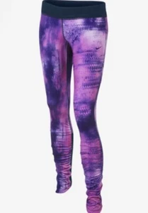 NWT Girls NIKE Dri-fit Running Leggings Watercolor Size L Style 655618 - Picture 1 of 6