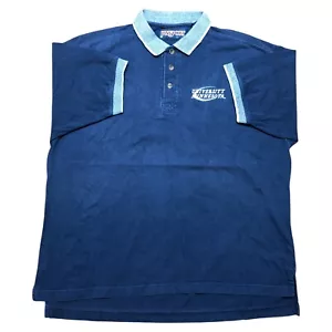 Vintage University of Minnesota Jansport Navy Blue Polo Shirt Mens Large - Picture 1 of 11
