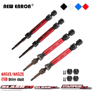 6851X 6852X F/R CVD Drive Shafts Assembly for RC Car Traxxas 1/10 Slash Stampede - Picture 1 of 35