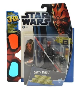 Star Wars Movie Heroes - Darth Maul Action Figure with 3-D Glasses - Picture 1 of 4