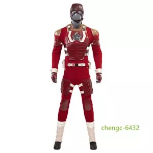 Thunderbolts Red Guardian Ronin Cosplay Overalls Weste Hose Set Kostüm Herren - Bild 1 von 27