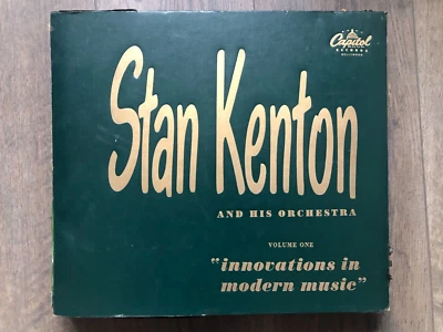 Stan Kenton INNOVATIONS IN MODERN MUSIC VOL ONE 1950 Capitol 4 X 78 RPM Shellac - Image 1 of 4
