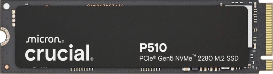 Crucial P510 2TB NVMe Interne SSD (CT2000P510SSD8) - Image 1 of 1