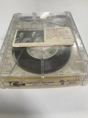 MUNTZ 4 TRACK TAPE CARTRIDGE RIGHTEOUS BROTHERS "THIS IS NEW" TESTED - Image 1 of 3