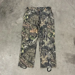 Brand New Mossy Oak Camo Cargo Pants Mens 36/38 Breakup Country Camouflage - Picture 1 of 9