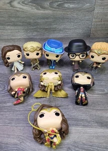 Funko Pop! DC Universe - Wonder Woman Lot Of 9 Pc /Hipolyta/Diana/Etta/D-PRINCE - Picture 1 of 7